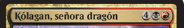 Kolagan Senora Dragon CMC