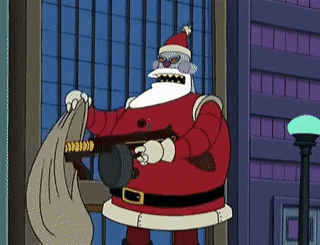 futurama santa