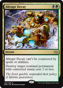 spoiler mm3 abrupt decay