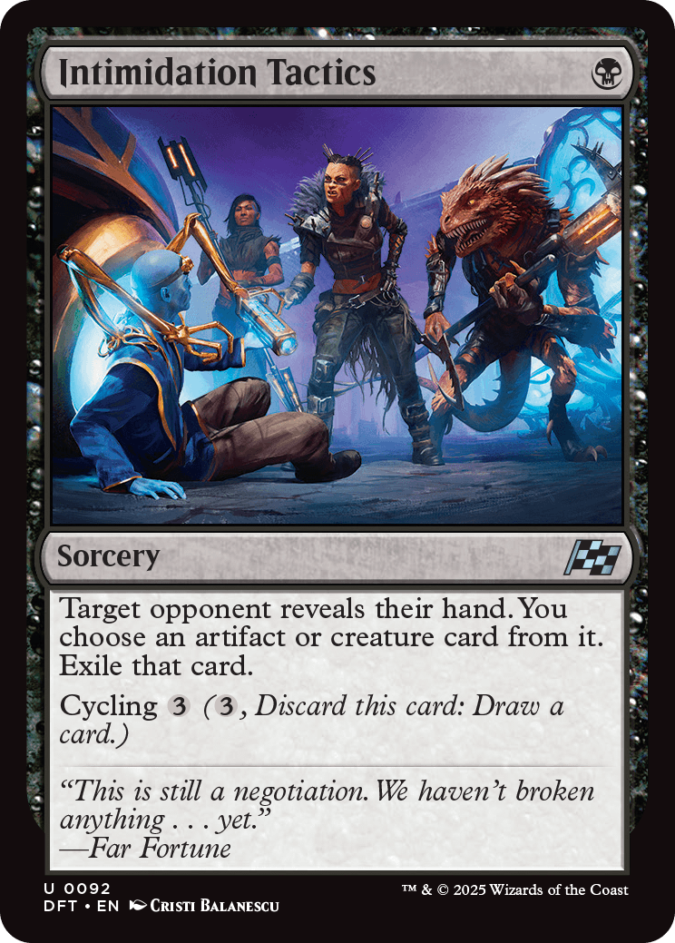 spoiler-dft-intimidation-tactics